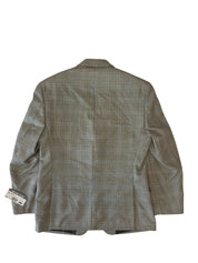 Michael Kors Mens Classic fit Sport Coat Blazer 38 S Beige Plaid
