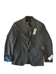 Kenneth Cole Mens Slim fit Suit Jacket Blazer 36 S Grey Solid