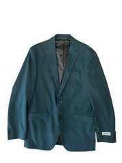 Kenneth Cole Mens Slim fit Suit Jacket Blazer 38 R Green Solid