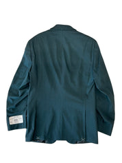 Kenneth Cole Mens Slim fit Suit Jacket Blazer 38 R Green Solid