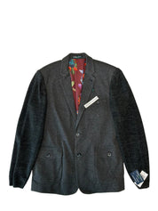 Paisley & Gray Mens Slim fit Sport Coat Blazer Medium Grey Herringbone