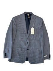 Ben Sherman Mens Slim fit Sport Coat Blazer 42 R Blue Check