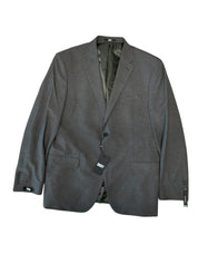 Dkny Mens Modern fit Sport Coat Blazer 44 R Grey Solid