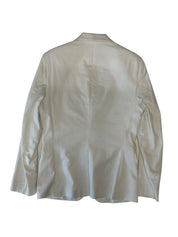 Mode of One Mens Slim fit Sport Coat Blazer Small White Solid