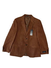 Nautica Mens Modern fit Sport Coat Blazer 38 S Brown Herringbone