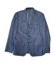 Calvin Klein Mens Slim fit Sport Coat Blazer 42 R Blue Solid
