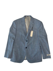 Dkny Mens Modern fit Suit Jacket Blazer 40 S Blue Solid