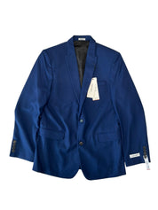 Calvin Klein Mens Slim fit Sport Coat Blazer 18 R Blue Solid