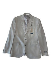 Kenneth Cole Mens Slim fit Suit Jacket Blazer 44 R Grey Solid