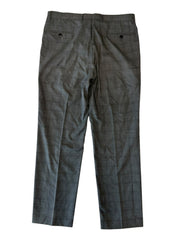 Michael Kors Mens Classic fit Dress Pants 33 / 30 Grey Plaid