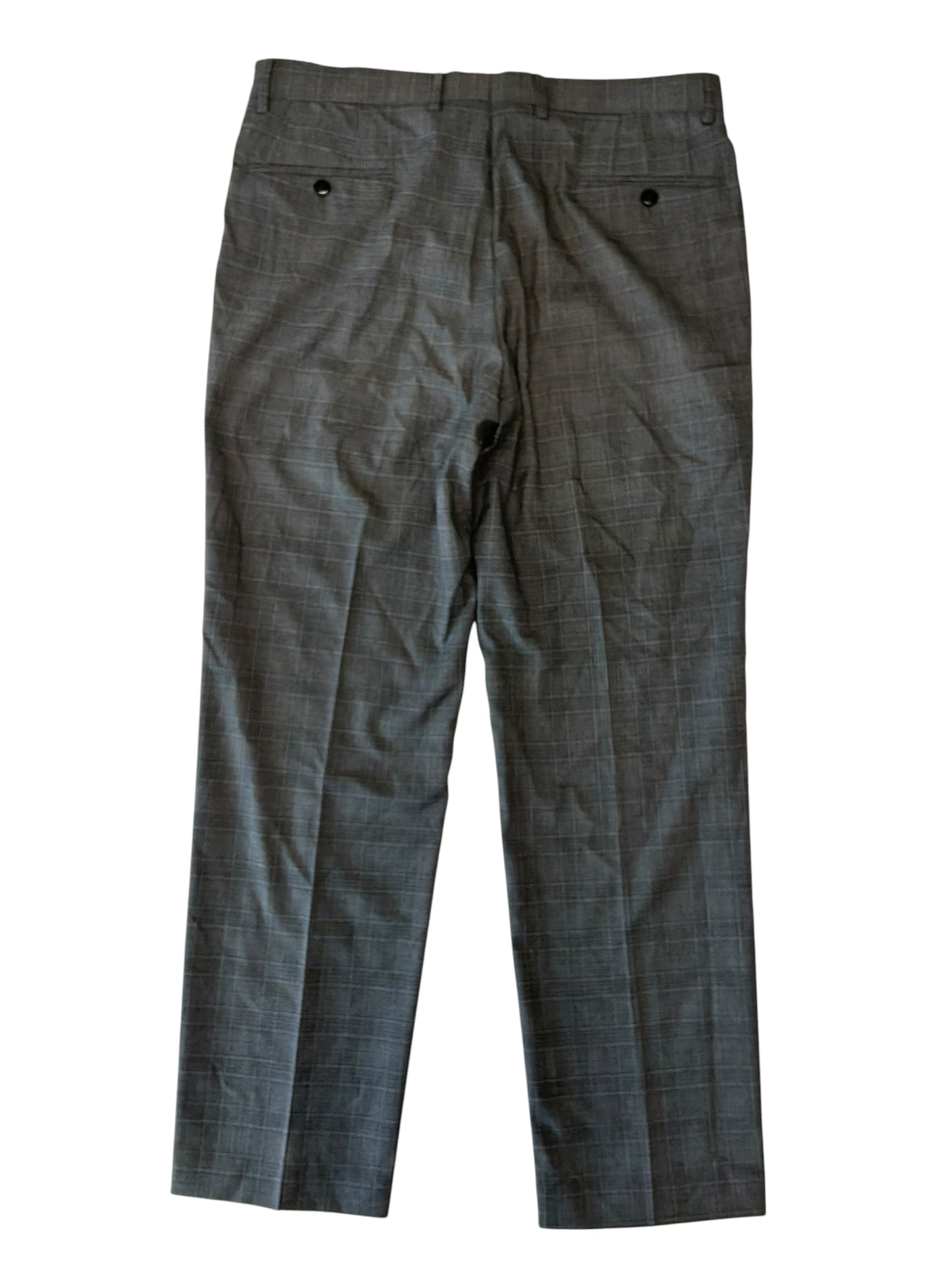 Michael Kors Mens Classic fit Dress Pants 33 / 30 Grey Plaid