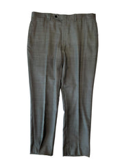 Tommy Hilfiger Mens Modern fit Wool Dress Pants 34 / 30 Grey Solid