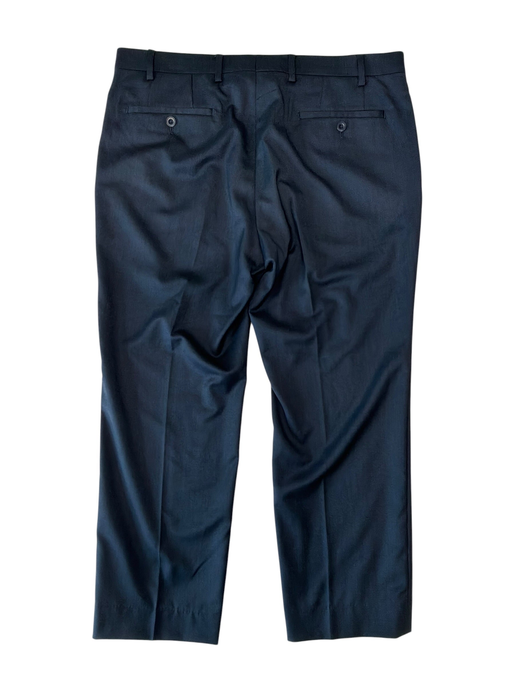 Michael Kors Mens Classic fit Dress Pants 36 / 29 Blue Solid