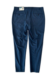 Bar III Mens Slim fit Wool Dress Pants 36 / 30 Blue Solid