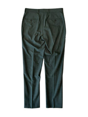 Bar III Mens Slim fit Wool Dress Pants 30 / 30 Green Solid