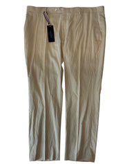 Tommy Hilfiger Mens Modern fit Linen 40 / 30 Beige Solid