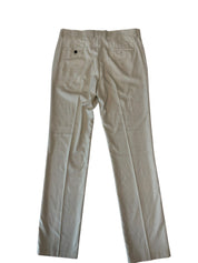 Kenneth Cole Mens Slim fit Dress Pants 34 / 34 Beige Solid