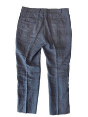 Lauren Ralph Lauren Mens Classic fit Linen Dress Pants 35 / 30 Blue Solid