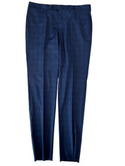 Ted Baker Mens Modern fit Wool Dress Pants 38  Blue Plaid