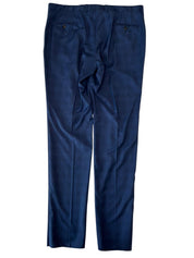 Ted Baker Mens Modern fit Wool Dress Pants 38  Blue Plaid