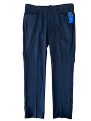 Nautica Mens Modern fit Dress Pants 34 / 32 Blue Solid