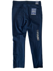 Nautica Mens Modern fit Dress Pants 34 / 32 Blue Solid