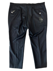 Lauren Ralph Lauren Mens Classic fit Wool Tuxedo Pants 44 / 30 Black Solid