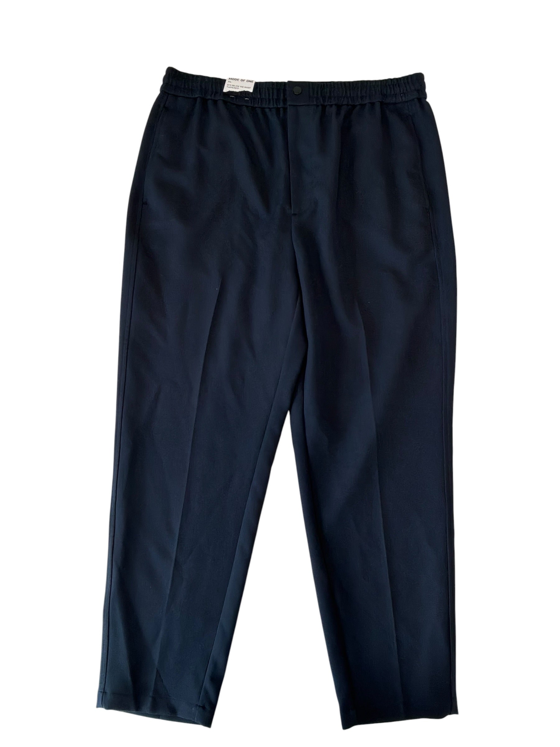 Mode of One Mens Slim fit Dress Pants XL /  Blue Solid