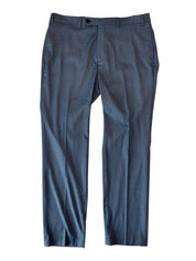 Calvin Klein Mens Slim fit Dress Pants 36 / 30 Blue Solid