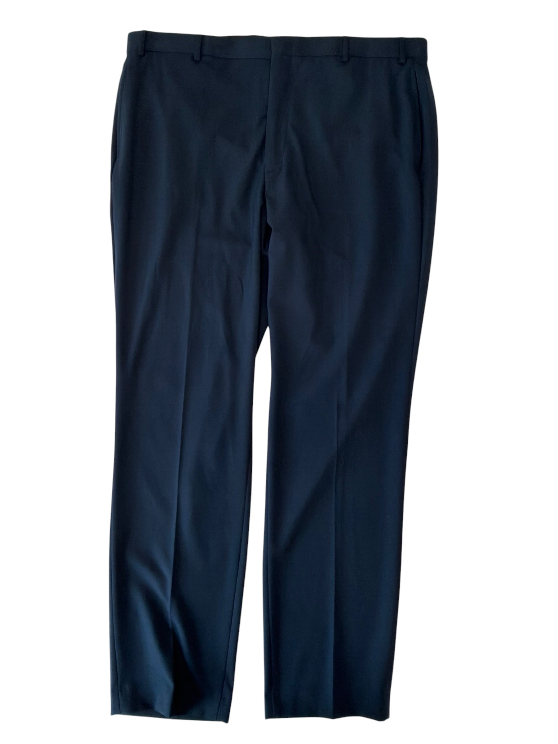 Marc New York Mens Modern fit Dress Pants 39 / 33 Blue Solid