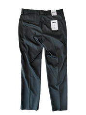 DKNY Mens Modern fit Dress Pants 30 / 30 Grey Solid