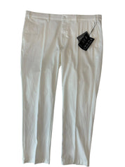 Michael Kors Mens Classic fit Cotton Dress Pants 40 / 30 White Solid