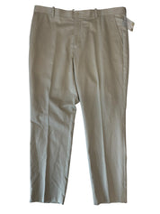 Mode of One Mens Slim fit Cotton Dress Pants 38 / 30 Beige Solid