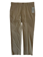 PGA Mens Regular fit golf Pants 34 / 32 Beige Solid