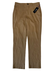 Tommy Hilfiger Mens Modern fit Cotton Dress Pants 32 / 32 Beige Solid