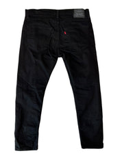 Levi Mens Regular fit Cotton Jeans 34 / 30 Black Solid