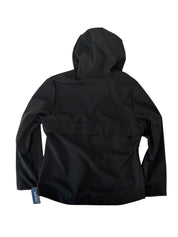 Nautica Mens Regular fit Raincoat Coat Large Black Solid