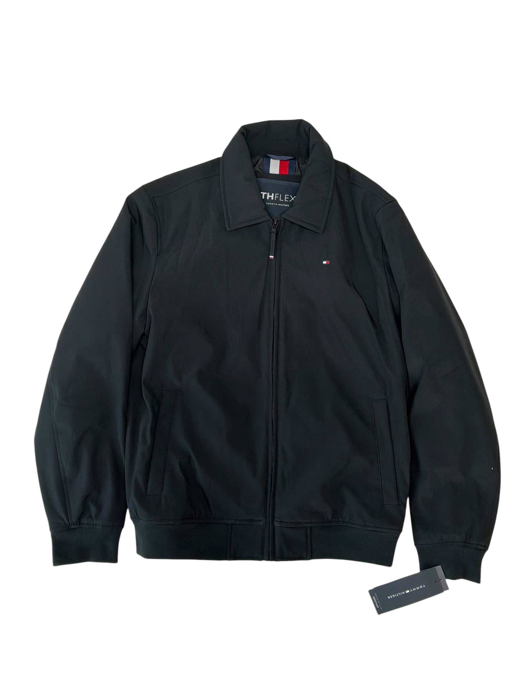 Tommy Hilfiger Mens Regular fit Jacket Coat Small Black Solid