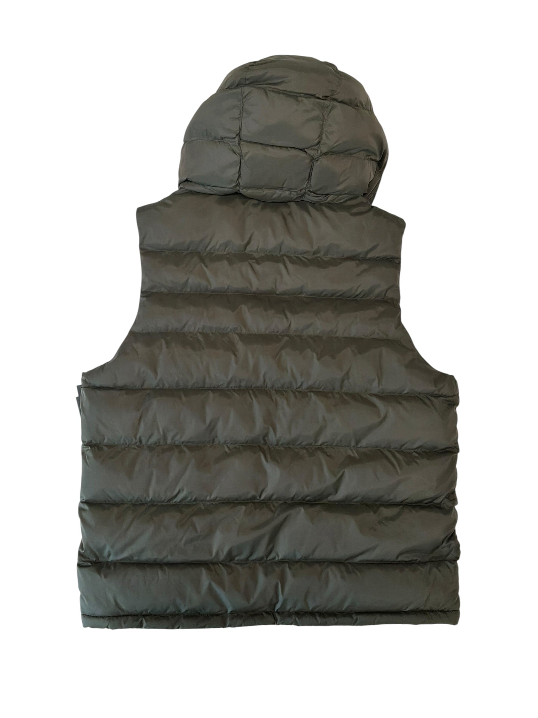 Tommy Hilfiger Mens Slim fit Puffer Vest Large Green Solid