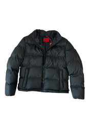 Hugo Boss Mens Modern fit Puffer Jacket Coat Small Black Solid