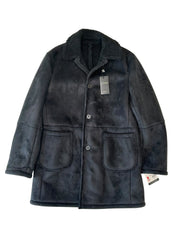 Lauren Ralph Lauren Mens Regular fit Overcoat Coat 38 R Black Solid