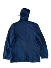 Alfani Mens Regular fit Jacket Coat Medium Blue Solid