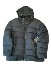 Perry Ellis Mens Regular fit Puffer Jacket Coat XXL Black Solid
