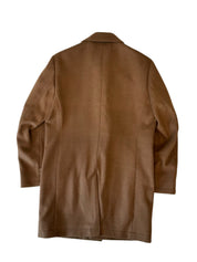 Tommy Hilfiger Mens Modern fit Overcoat Coat 36 S Brown Solid