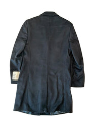 Lauren Ralph Lauren Mens Regular fit Wool Overcoat Coat 36 S Blue Solid