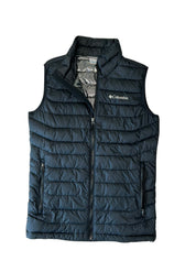 Columbia Mens Regular fit Puffer Vest Small Black Solid