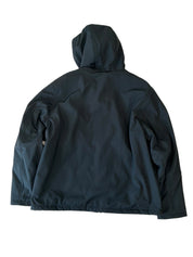 Hawk & Co Mens Regular fit Mixed Media Jacket Coat XL Black Solid