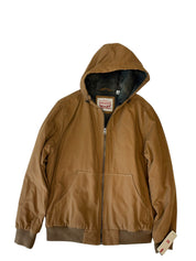 Levi's Mens Regular fit Cotton Utility Jacket Coat Large Brown Solid