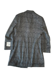 Lauren Ralph Lauren Mens Regular fit Wool Overcoat Coat 40 S Grey Plaid