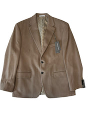 Michaels Kors Mens Classic fit Wool Sport Coat Blazer 42 S Beige Solid